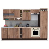 Bucatarie COSSY NEW 310 A1 Wenge / Decor K004
